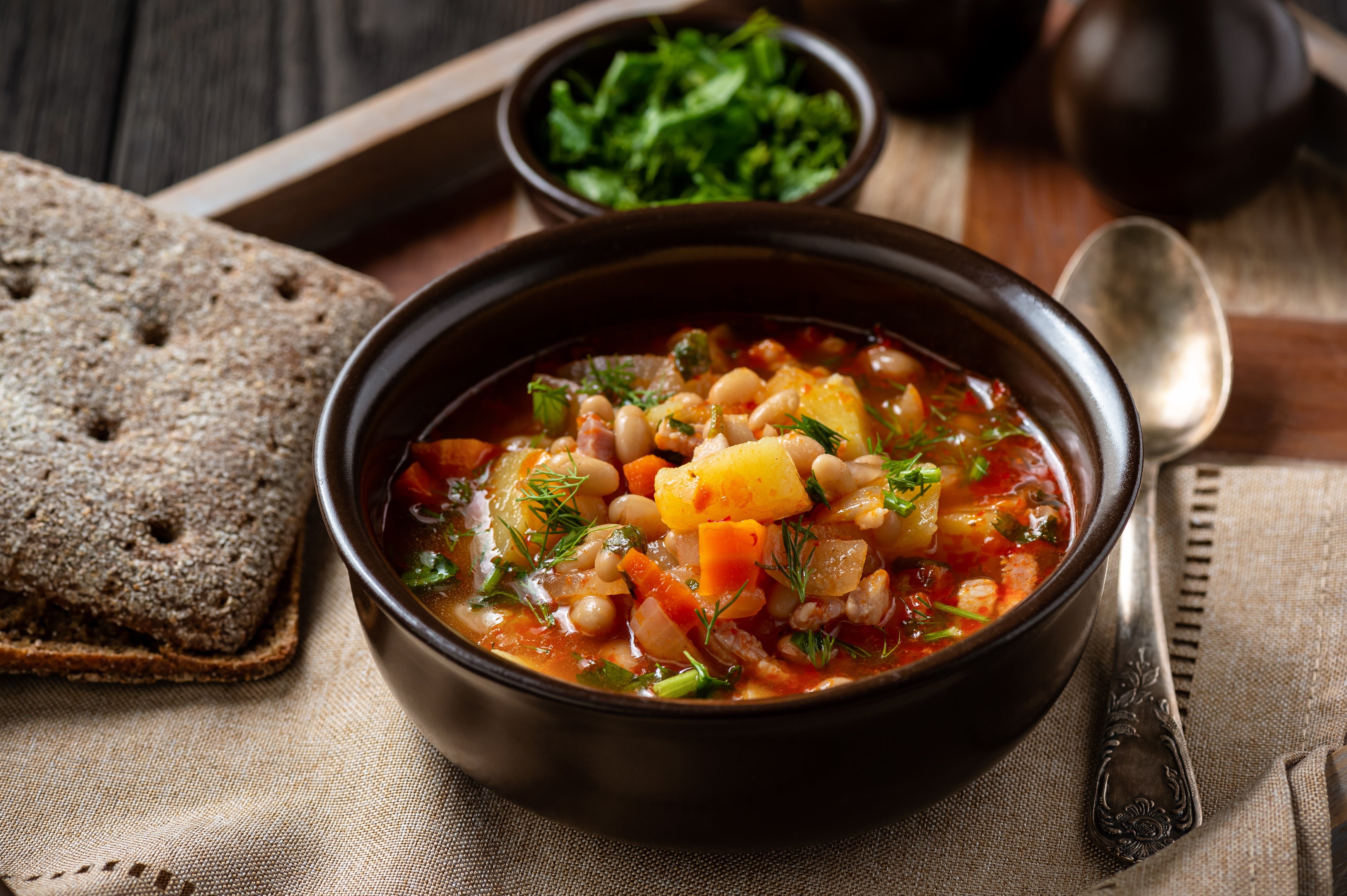 white bean kale soup healthy